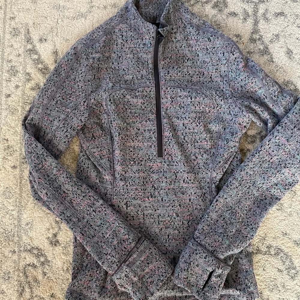 Lululemon Run Briskly 1/2 Zip